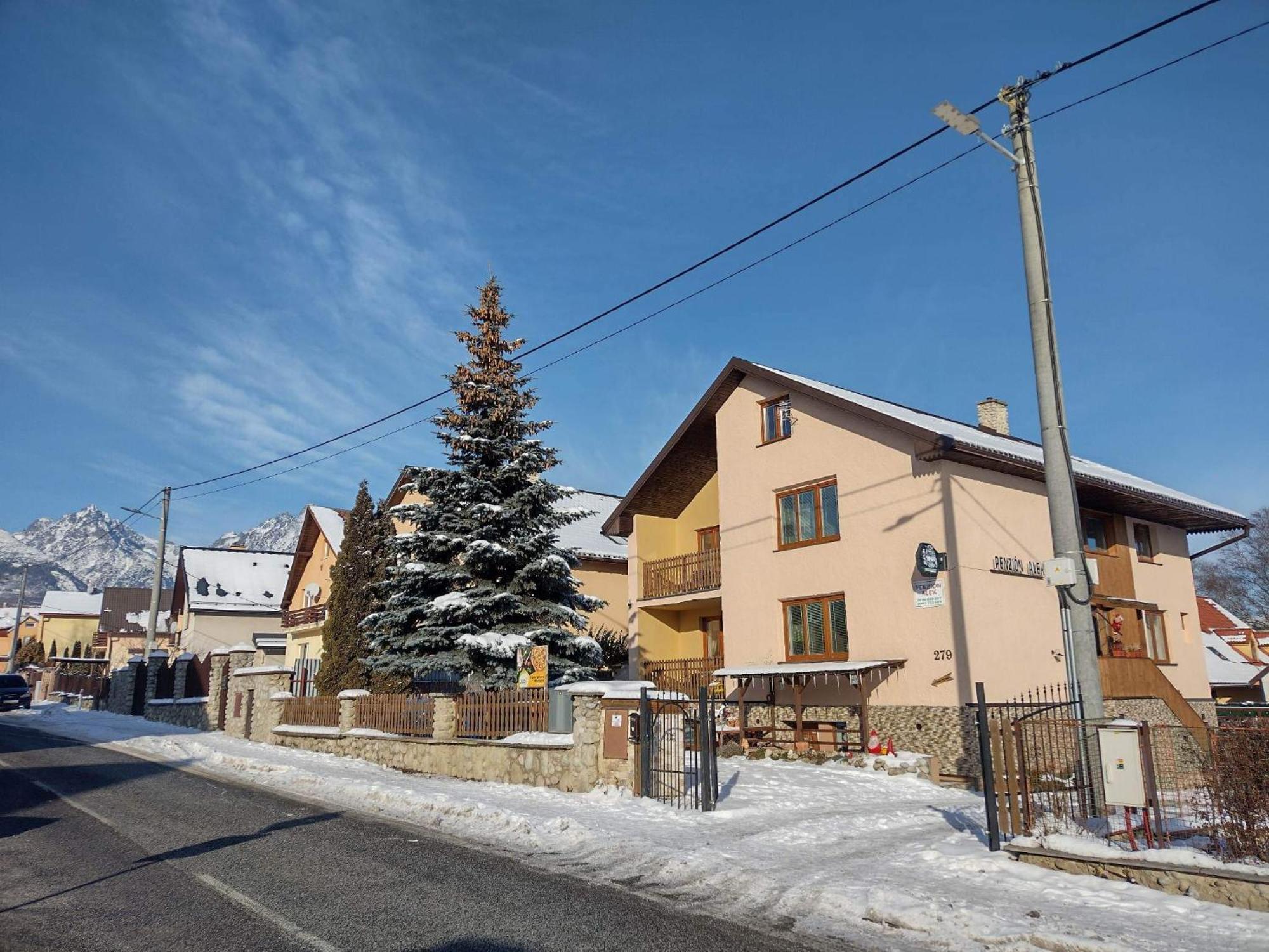 Penzion Alex Nová Lesná Exteriör bild